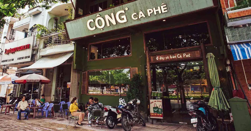 Cộng Cà Phê – Phong Cách Xưa Đầy Chất Nghệ